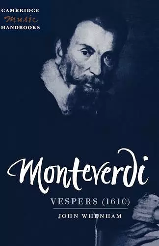 Monteverdi: Vespers (1610) cover