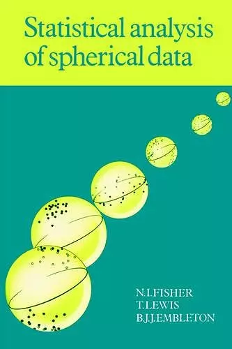 Statistical Analysis of Spherical Data cover