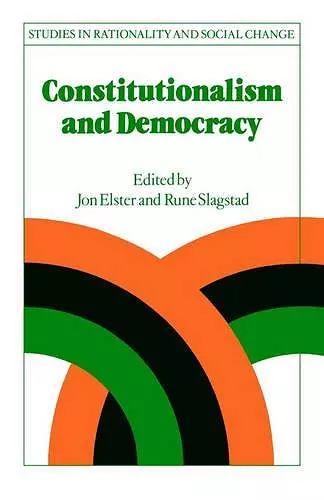 Constitutionalism and Democracy cover