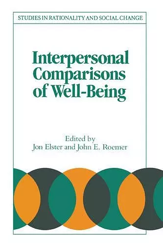 Interpersonal Comparisons of Well-Being cover