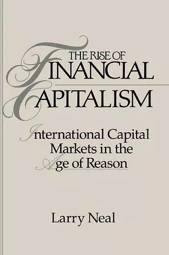 The Rise of Financial Capitalism cover