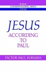 Jesus according to Paul cover