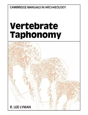 Vertebrate Taphonomy cover