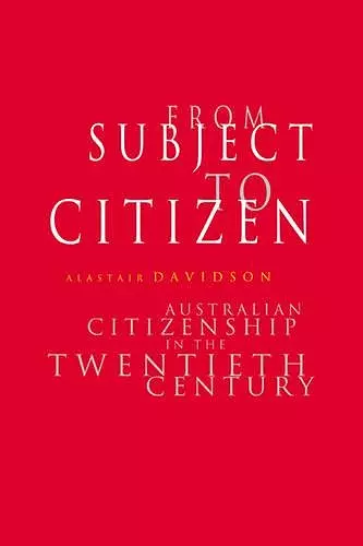 From Subject to Citizen cover