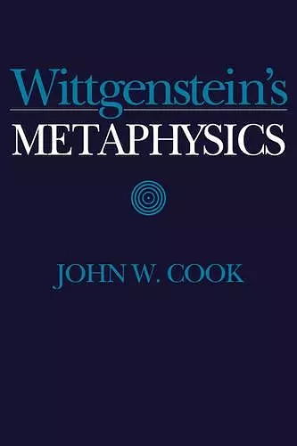 Wittgenstein's Metaphysics cover