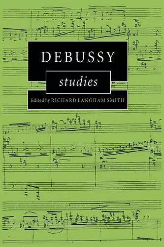 Debussy Studies cover