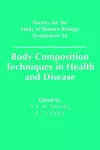 Body Composition Techniques in Health and Disease cover