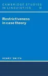 Restrictiveness in Case Theory cover