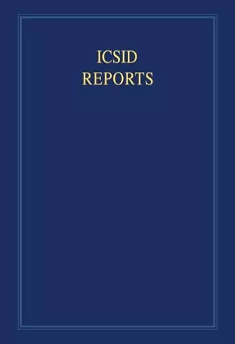 ICSID Reports: Volume 2 cover