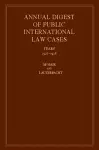 International Law Reports cover