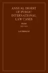 International Law Reports cover