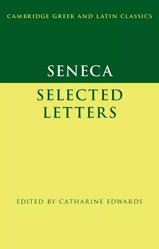 Seneca: Selected Letters cover