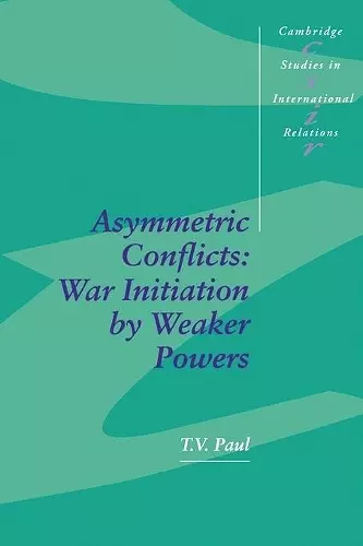 Asymmetric Conflicts cover