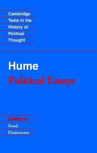 Hume: Political Essays cover