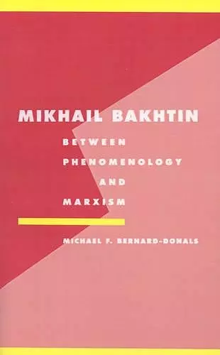 Mikhail Bakhtin cover