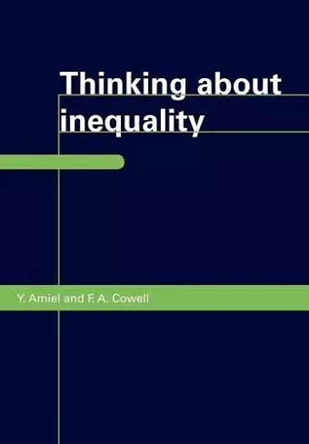 Thinking about Inequality cover