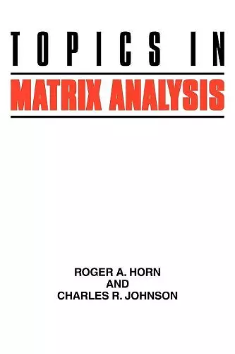 Topics in Matrix Analysis cover