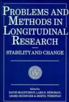 Problems and Methods in Longitudinal Research cover