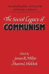 The Social Legacy of Communism cover