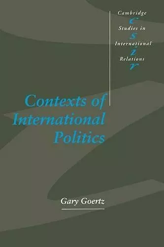 Contexts of International Politics cover