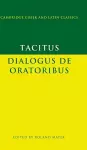Tacitus: Dialogus de oratoribus cover
