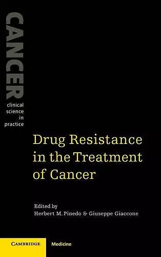 Drug Resistance in the Treatment of Cancer cover