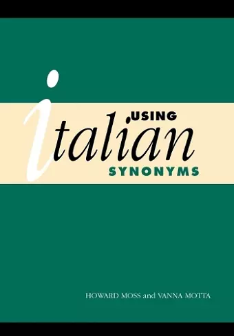 Using Italian Synonyms cover