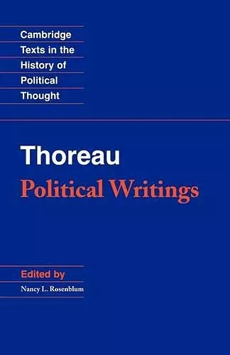 Thoreau: Political Writings cover