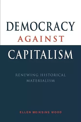 Democracy against Capitalism cover