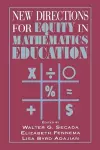 New Directions for Equity in Mathematics Education cover