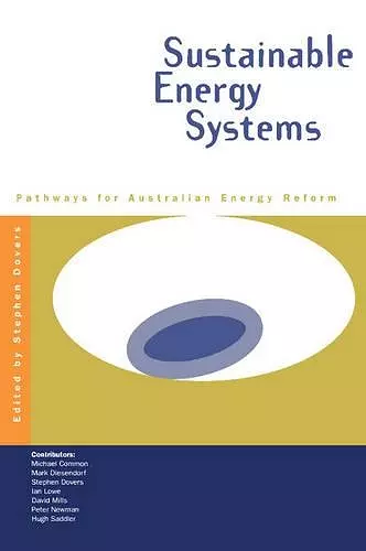 Sustainable Energy Systems cover