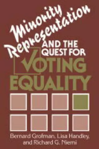 Minority Representation and the Quest for Voting Equality cover