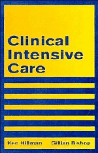 Clinical Intensive Care cover