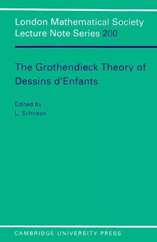 The Grothendieck Theory of Dessins d'Enfants cover