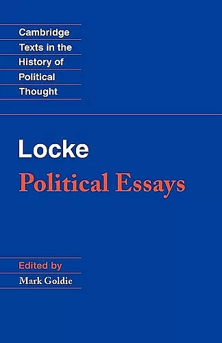 Locke: Political Essays cover