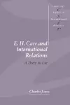 E. H. Carr and International Relations cover