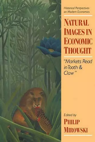 Natural Images in Economic Thought cover