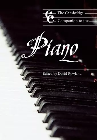 The Cambridge Companion to the Piano cover