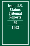 Iran-U.S. Claims Tribunal Reports: Volume 29 cover