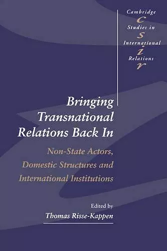 Bringing Transnational Relations Back In cover