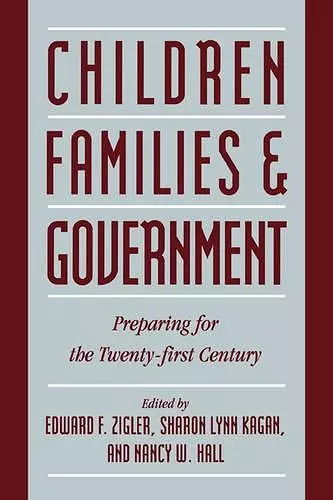 Children, Families, and Government cover