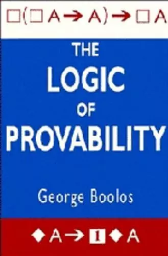 The Logic of Provability cover