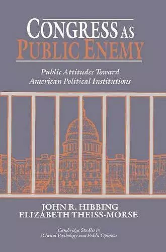 Congress as Public Enemy cover