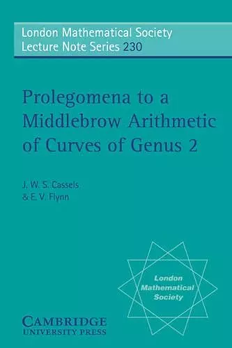 Prolegomena to a Middlebrow Arithmetic of Curves of Genus 2 cover