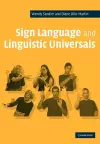 Sign Language and Linguistic Universals cover