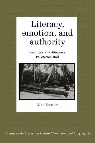 Literacy, Emotion and Authority cover