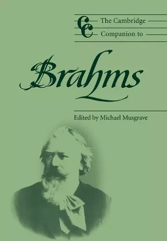 The Cambridge Companion to Brahms cover