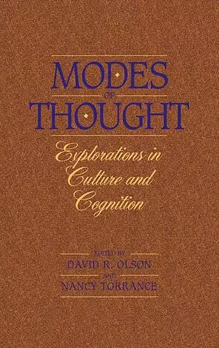 Modes of Thought cover