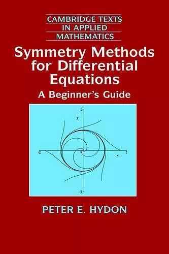 Symmetry Methods for Differential Equations cover