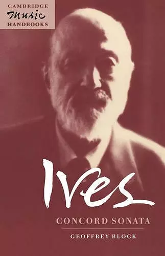 Ives: Concord Sonata cover